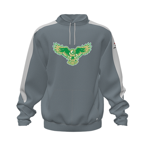 [CUS-DFW-HOOD-FLC-LSL-GRY-YXS-LOGO2] Hoodie (Youth XS, Gray, Logo 2)