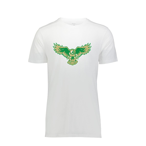 [FTSCUBWH-YS-LOGO2] Decker Youth Tri-Blend T-Shirt - Short Sleeve (Youth S, White, Logo 2)