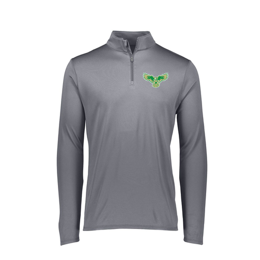 [FTLQFLGY-FAXS-LOGO2] Decker Women's Flex-Lite 1/4 Zip Shirt (Female Adult XS, Gray, Logo 2)