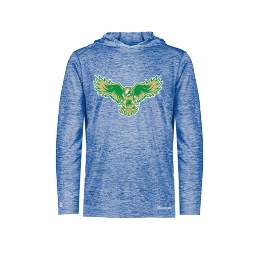 [FOLHCGRY-AS-LOGO2] Decker Men's Charge Hoodie (Adult S, Royal, Logo 2)