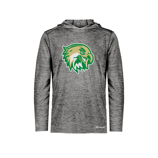 [FOLHCGBK-YS-LOGO1] Decker Youth Charge Hoodie (Youth S, Black, Logo 1)