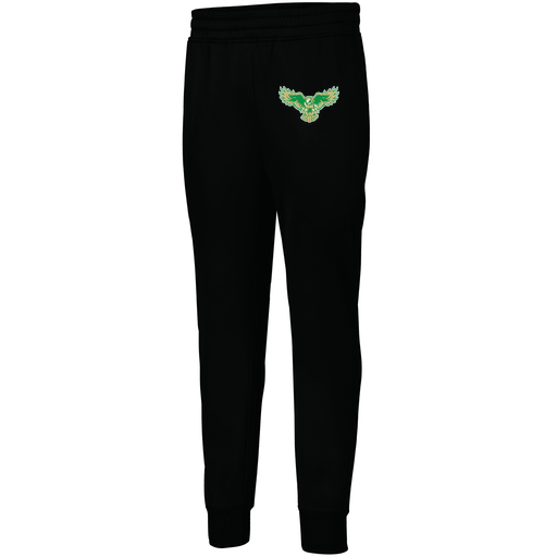 [5566.080.XS-LOGO2] Men's PERFORMANCE FLEECE JOGGER (Adult XS, Black, Logo 2)