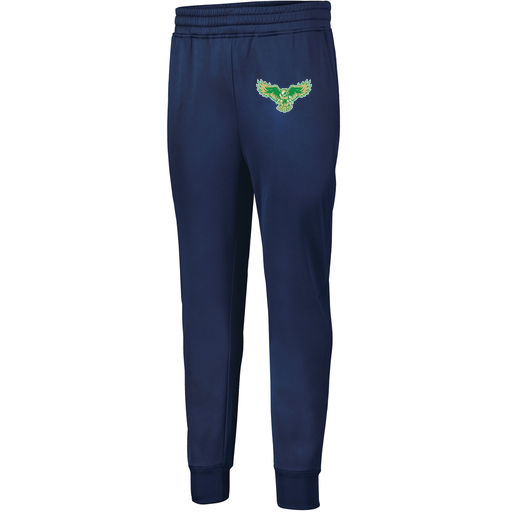 [5566.065.XS-LOGO2] Men's PERFORMANCE FLEECE JOGGER (Adult XS, Navy, Logo 2)